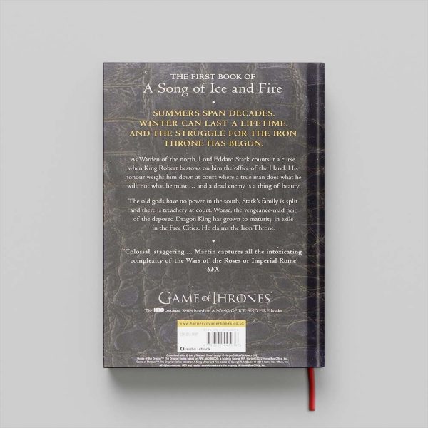 کتاب A Game of Thrones جلد سخت