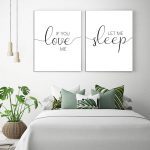تابلو شاسی 2 تکه طرح دکوراتیو متن LOVE کد 23396