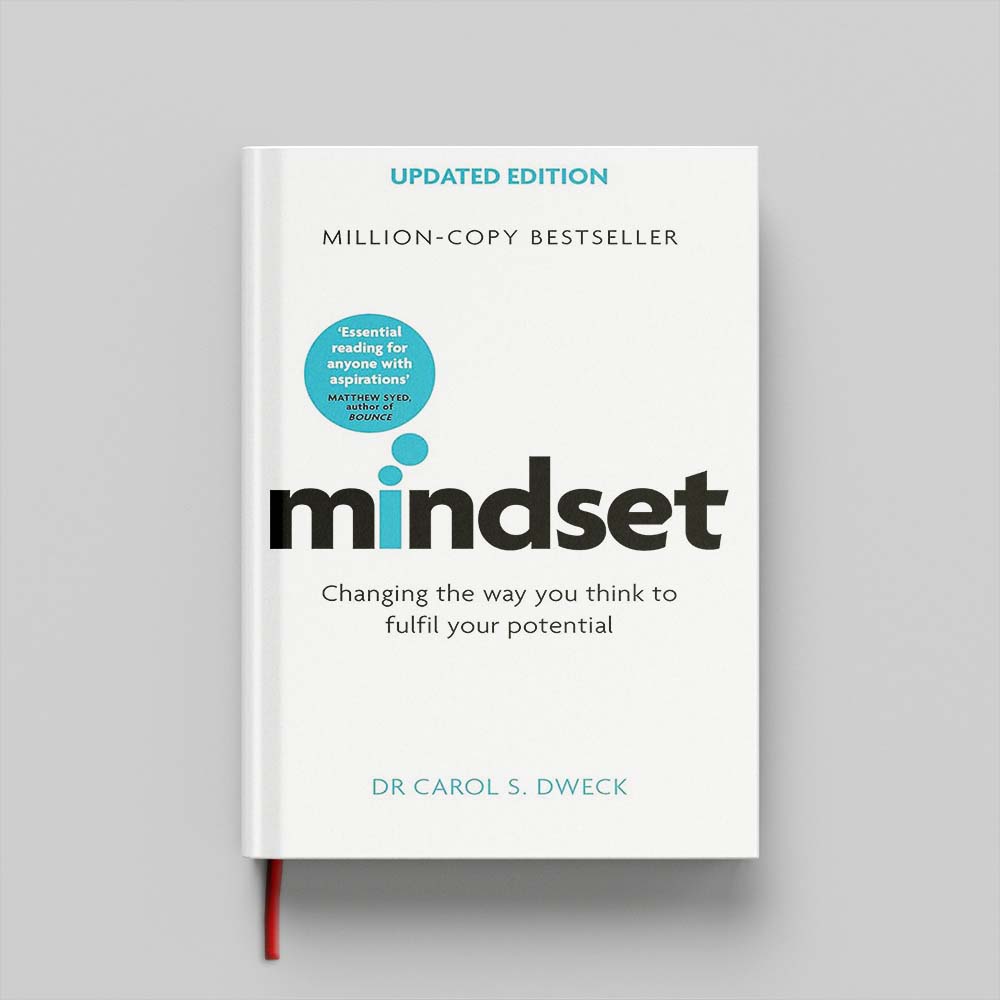 Mockups Design کتاب Mindset جلد سخت (HARDCOVER) - Image 1