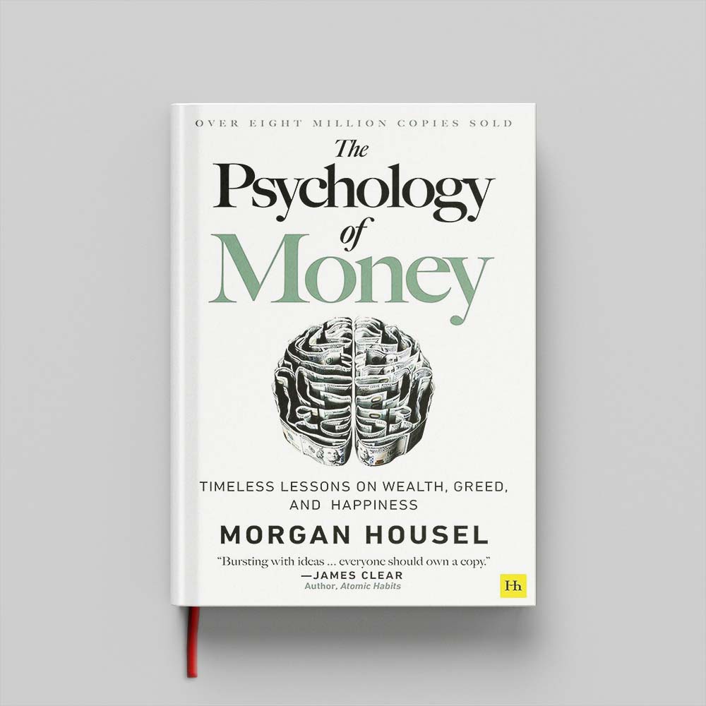 Mockups Design کتاب The Psychology of Money جلد سخت (HARDCOVER) - Image 1