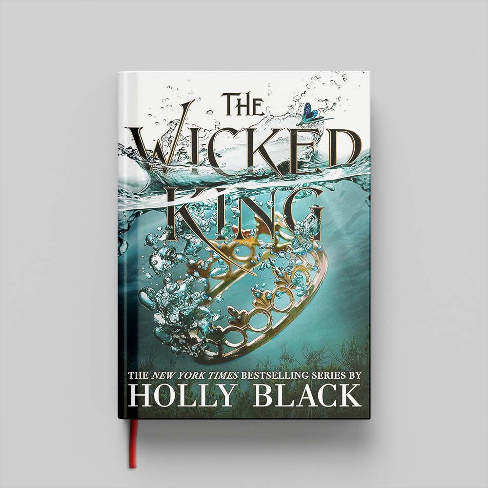 Mockups Design کتاب The Wicked King جلد سخت (HARDCOVER) - Image 1