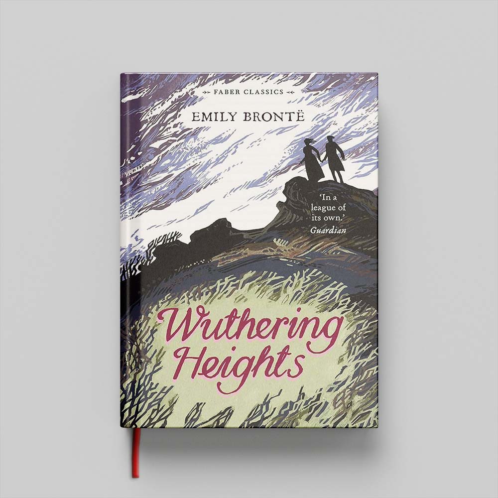 Mockups Design کتاب Wuthering Heights جلد سخت (HARDCOVER) - Image 1