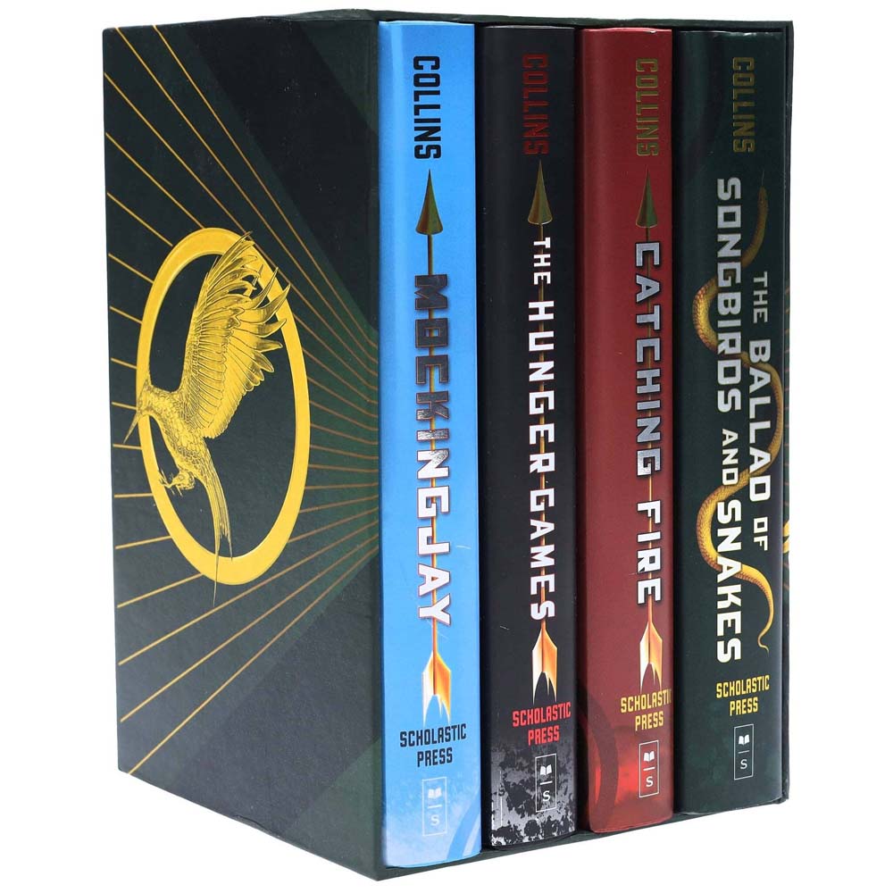 مجموعه کتاب های The Hunger Games Trilogy جلد سخت (HARDCOVER) به همراه باکس ست