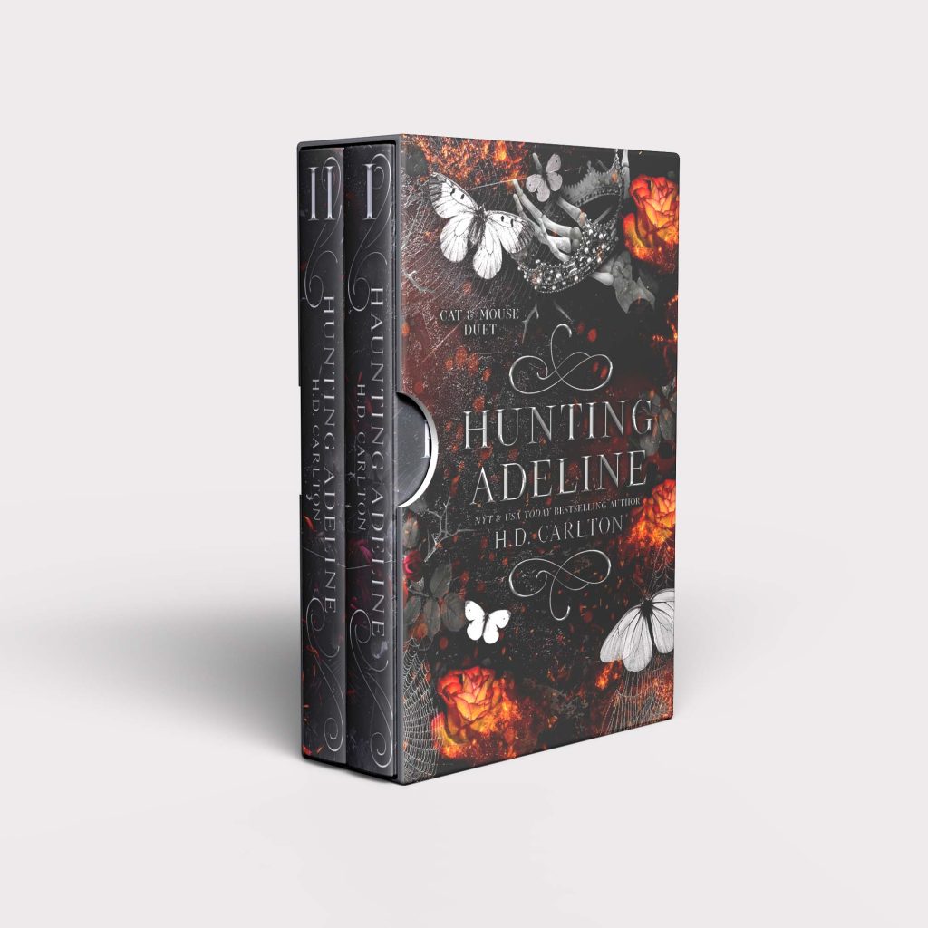 مجموعه کتاب Haunting Adeline جلد سخت به همراه باکس ست