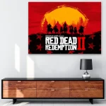 تابلو شاسی طرح Red Dead Redemption کد 83360