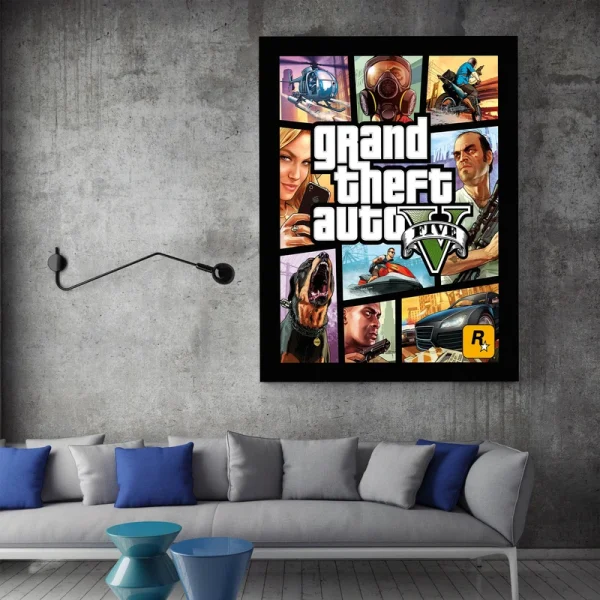 تابلو شاسی طرح GTA 5 کد 18545 - Image 1