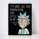 تابلو شاسی طرح Rick and Morty کد 70804