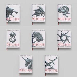 مجموعه کتاب The Witcher جلد سخت به همراه باکس ست