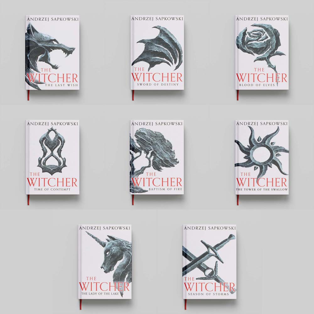 مجموعه کتاب The Witcher جلد سخت به همراه باکس ست