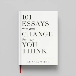 کتاب 101 Essays That Will Change The Way You Think جلد سخت (HARDCOVER)