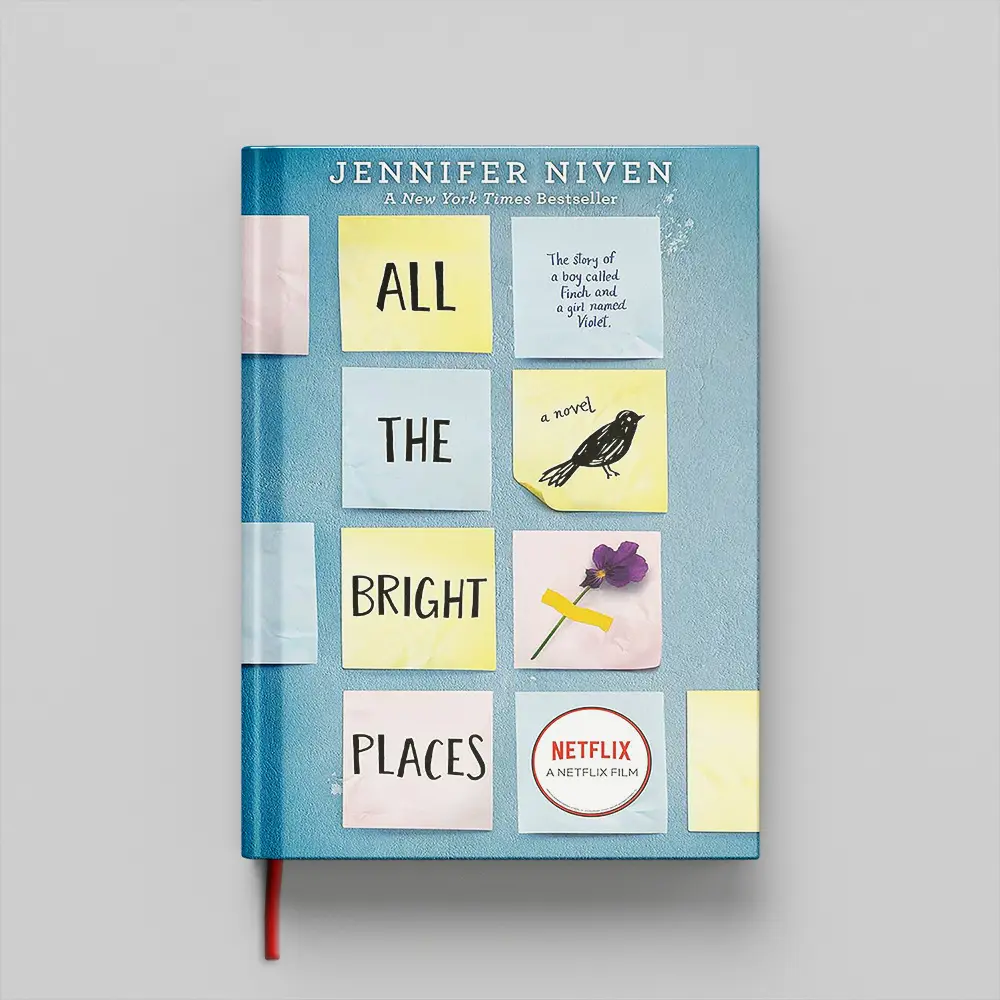 All the Bright Places copy کتاب All the Bright Places جلد سخت (HARDCOVER)