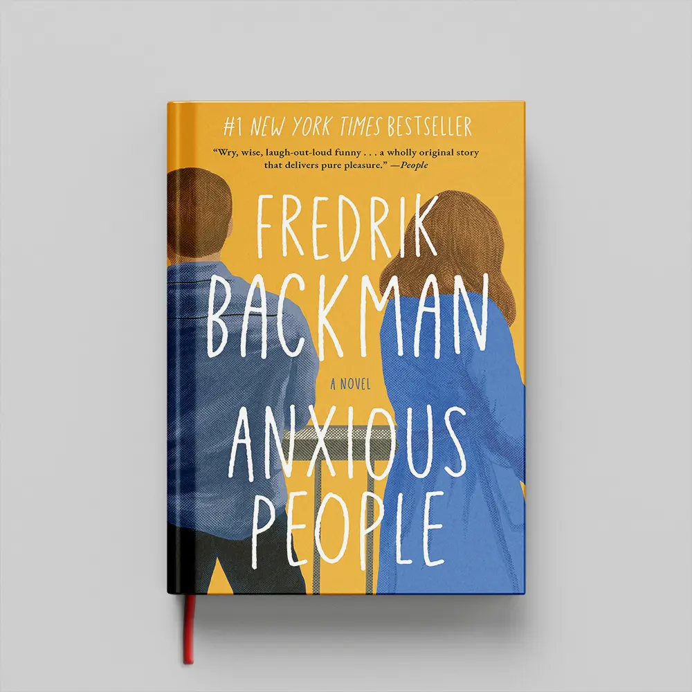 Anxious People copy کتاب Anxious People جلد سخت (HARDCOVER)