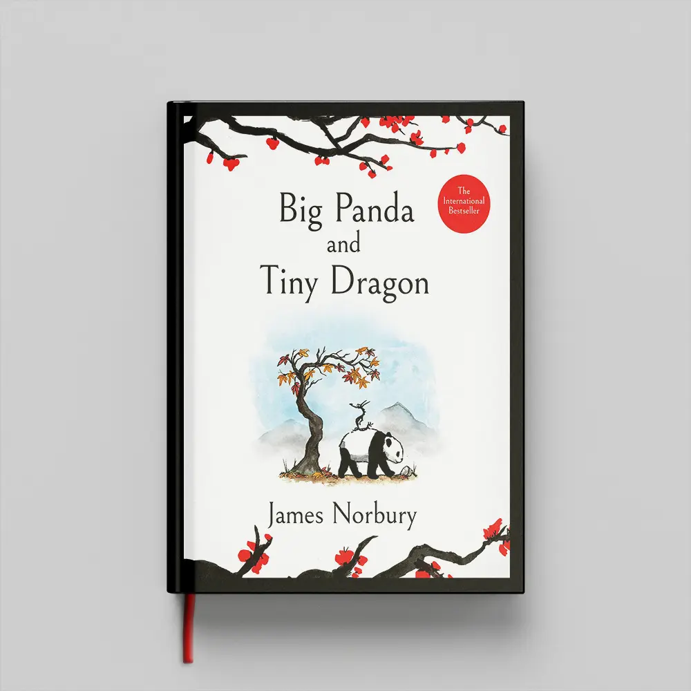 Big Panda and Tiny Dragon copy کتاب Big Panda and Tiny Dragon جلد سخت (HARDCOVER)