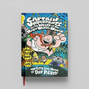 کتاب Captain Underpants and the Wrath of the Wicked Wedgie Woman 5 جلد سخت (HARDCOVER)