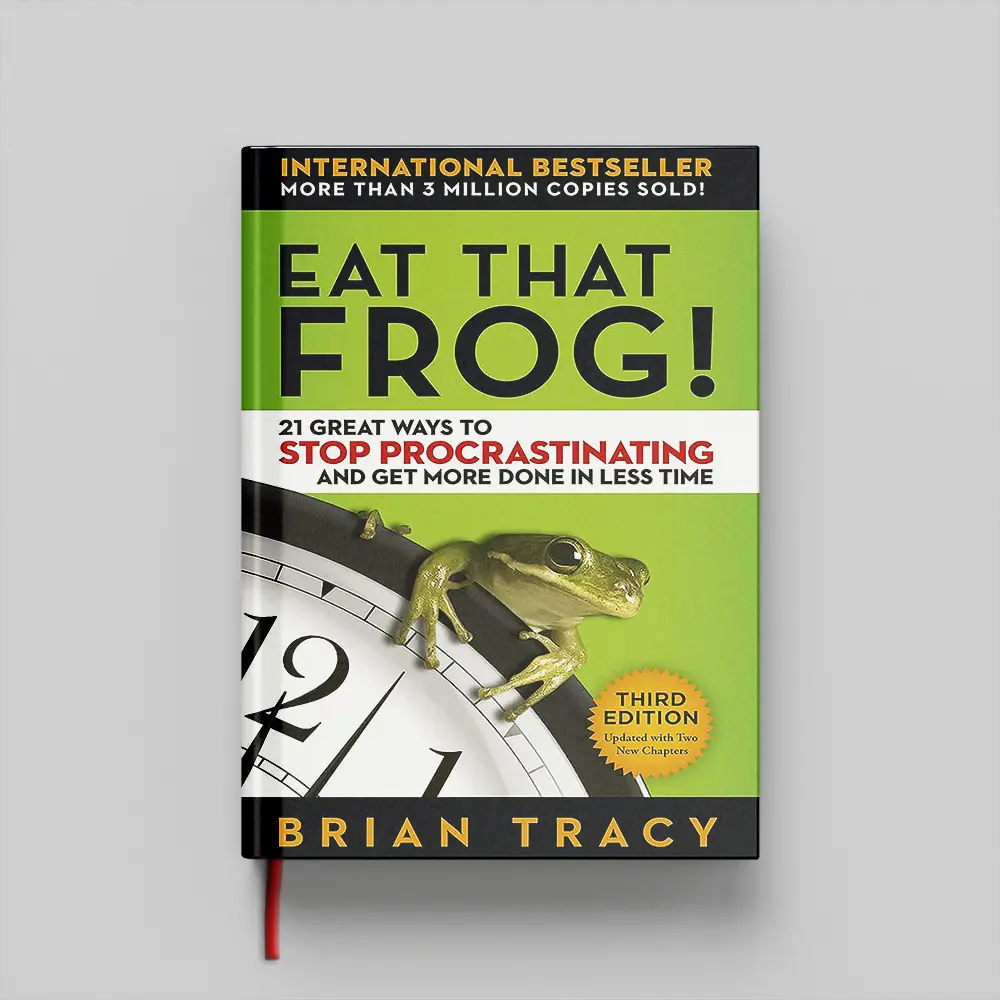 Eat That Frog copy کتاب Eat That Frog جلد سخت (HARDCOVER)
