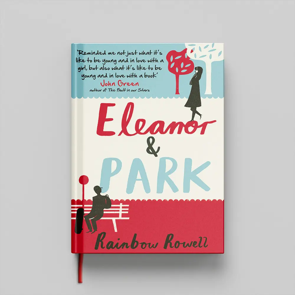 Eleanor and Park copy کتاب Eleanor and Park جلد سخت (HARDCOVER)