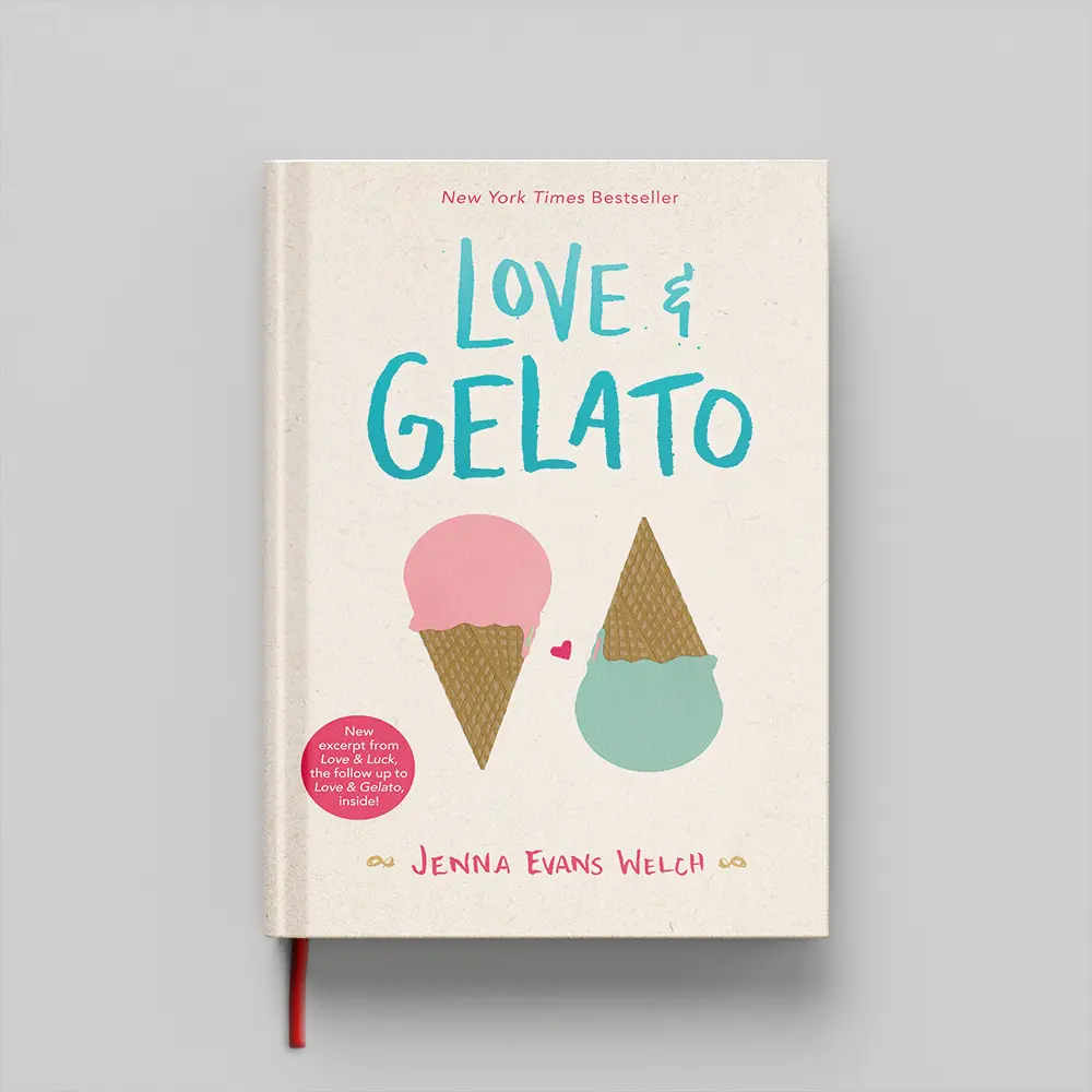 Love & Gelato copy کتاب Love & Gelato جلد سخت (HARDCOVER)