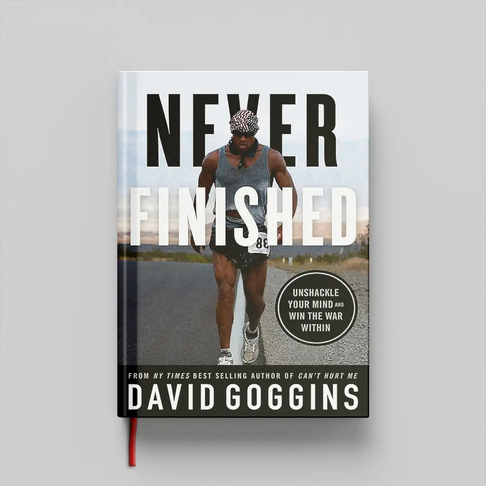 Never Finished copy کتاب Never Finished جلد سخت (HARDCOVER)