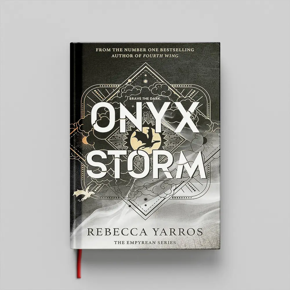 Onyx Storm copy کتاب Onyx Storm جلد سخت (HARDCOVER)