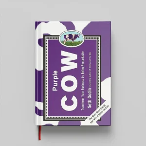 کتاب Purple Cow جلد سخت (HARDCOVER)