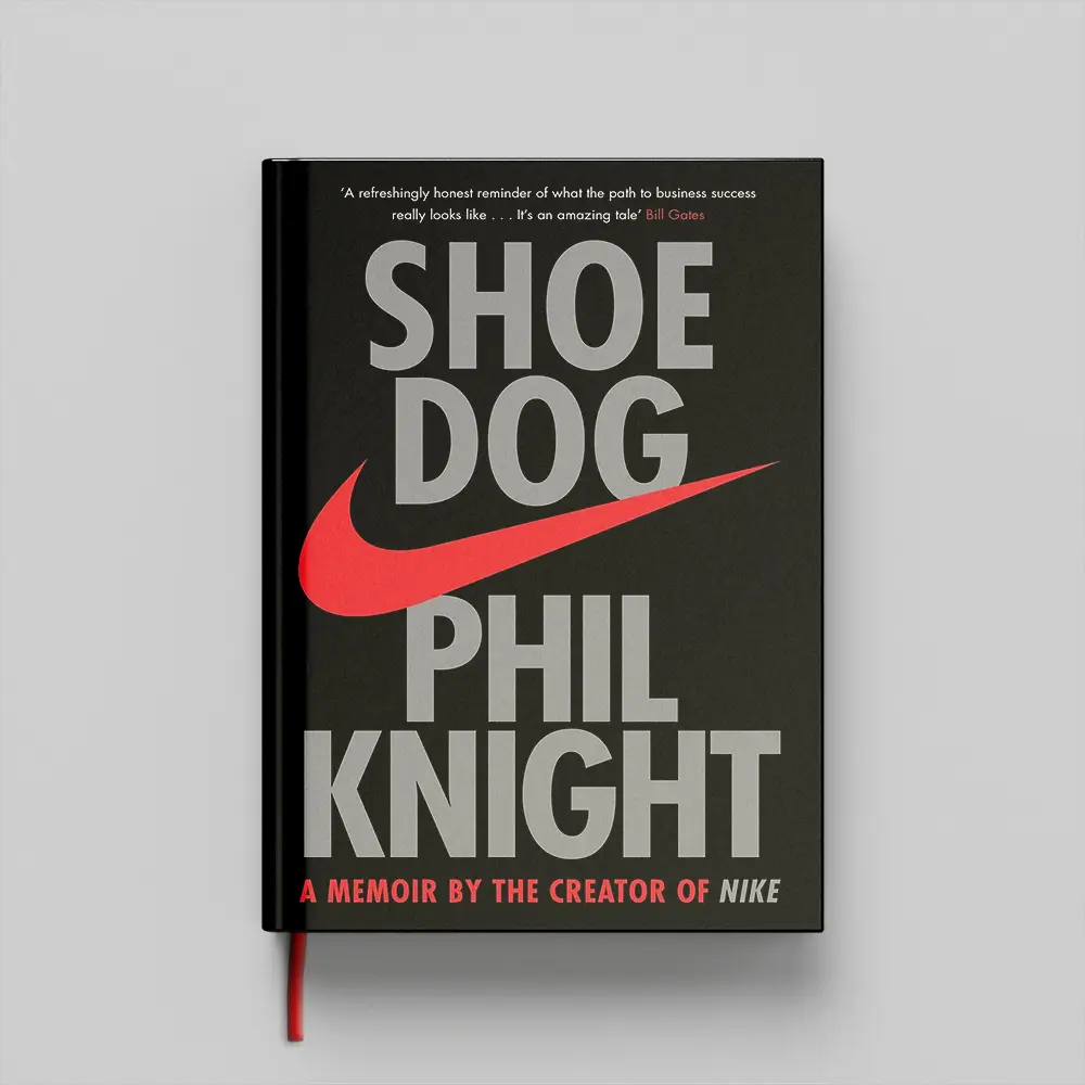 Shoe Dog copy کتاب Shoe Dog جلد سخت (HARDCOVER)