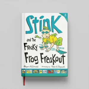 کتاب Stink and the Freaky Frog Freakout 8 جلد سخت (HARDCOVER)