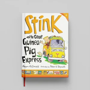 کتاب Stink and the Great Guinea Pig Express 4 جلد سخت (HARDCOVER)
