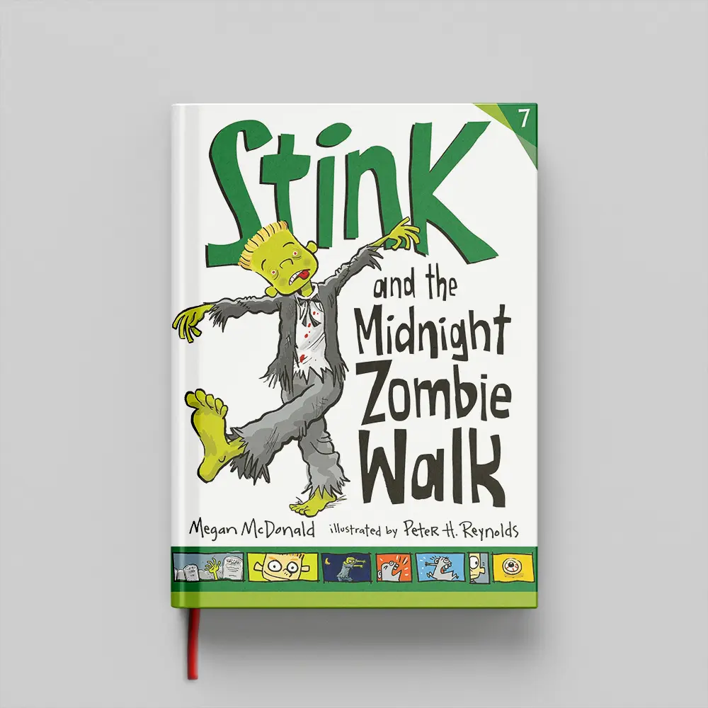 کتاب Stink and the Midnight Zombie Walk 7 جلد سخت (HARDCOVER)