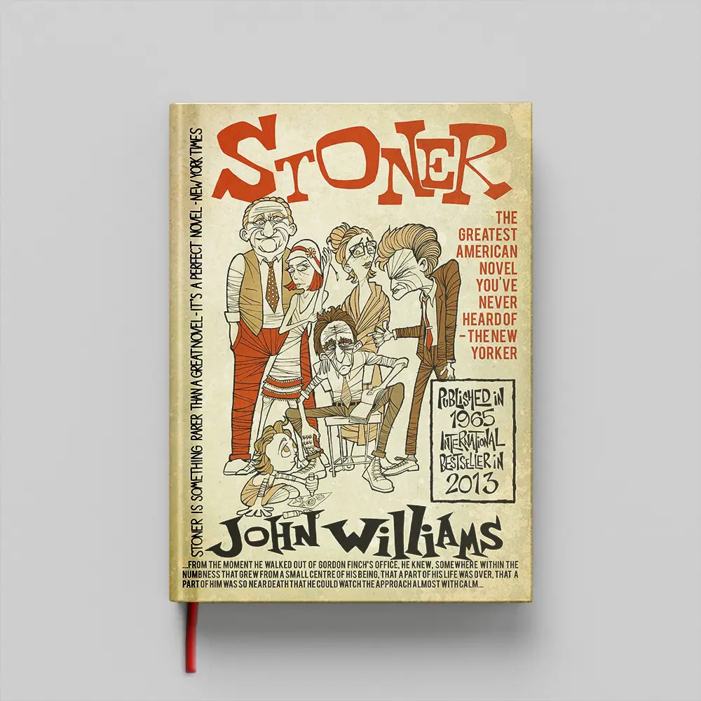Stoner copy کتاب Stoner جلد سخت (HARDCOVER)
