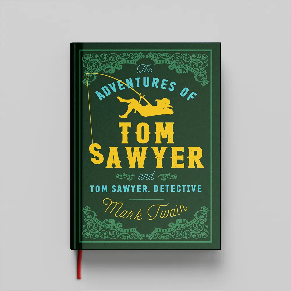 The Adventures of Tom Sawyer copy کتاب The Adventures of Tom Sawyer جلد سخت (HARDCOVER)