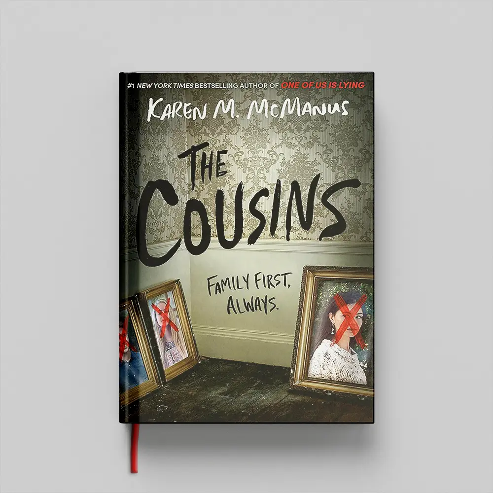 The Cousins copy کتاب The Cousins جلد سخت (HARDCOVER)