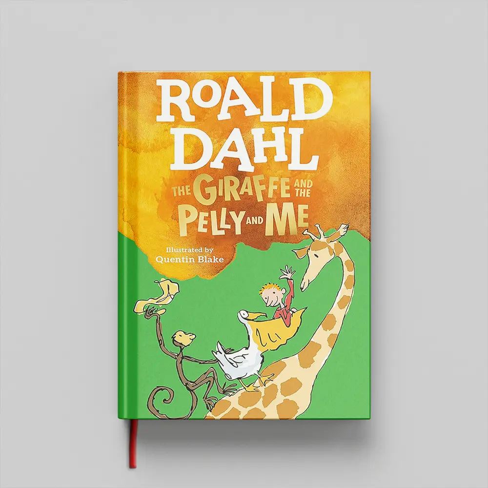 The Giraffe and the Petty and Me Roald Dahl copy کتاب The Giraffe and the Petty and Me Roald Dahl جلد سخت (HARDCOVER)