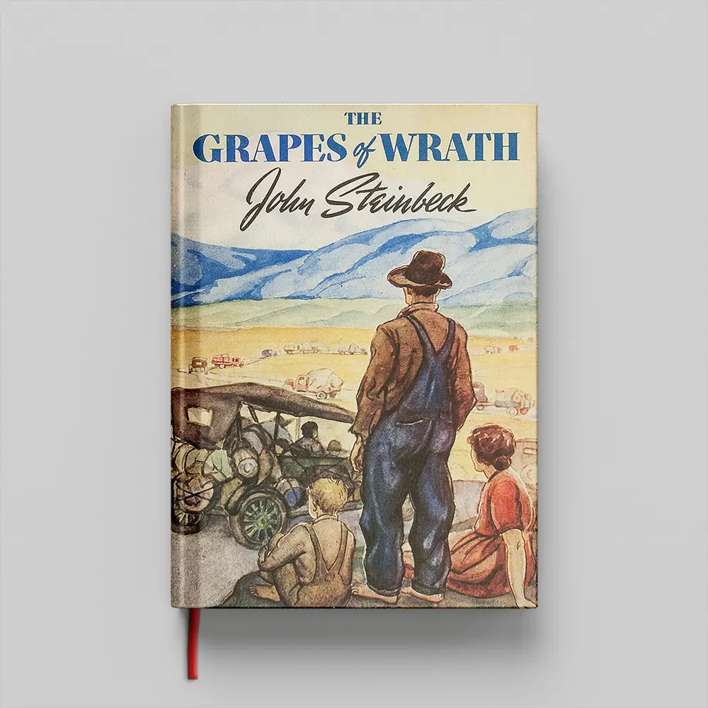 The Grapes of Wrath copy کتاب The Grapes of Wrath جلد سخت (HARDCOVER)