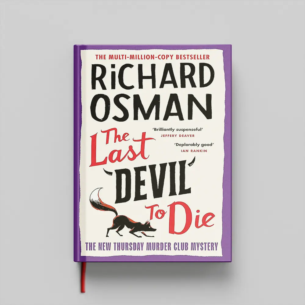 The Last Devil to Die copy کتاب The Last Devil to Die جلد سخت (HARDCOVER)