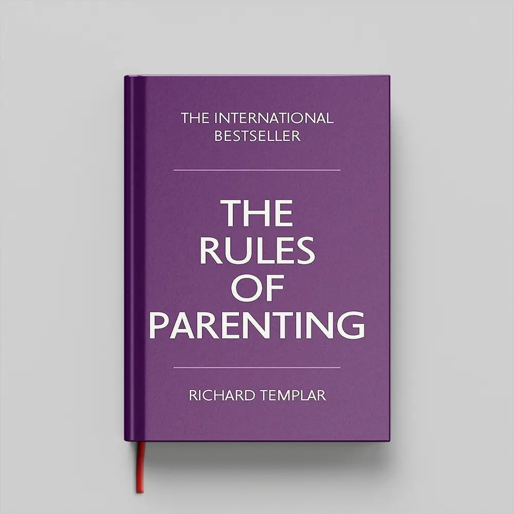 The Rules Of Parenting copy کتاب The Rules Of Parenting جلد سخت (HARDCOVER)