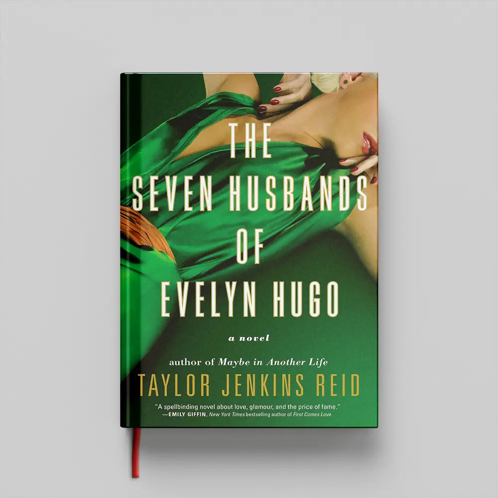 The Seven Husbands Of Evelyn Hugo copy کتاب The Seven Husbands Of Evelyn Hugo جلد سخت (HARDCOVER)