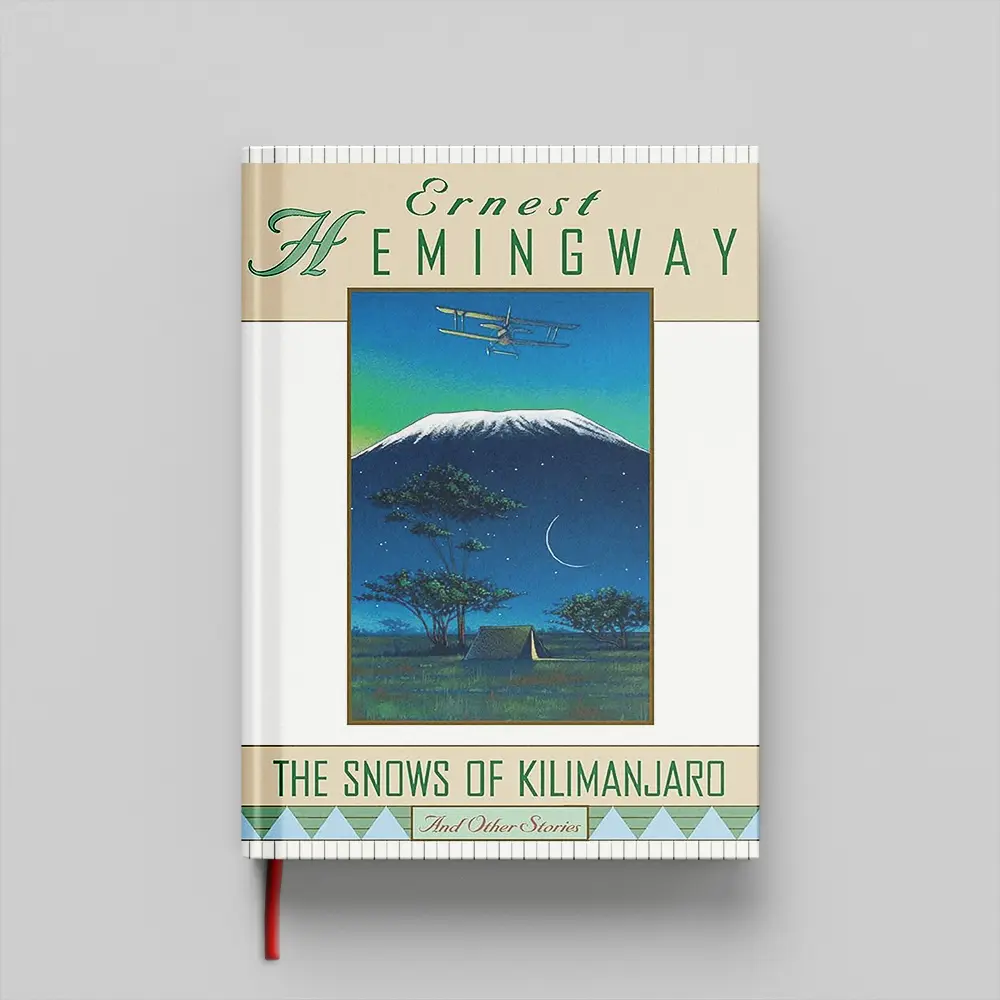 The Snows of Kilimanjaro copy کتاب The Snows of Kilimanjaro جلد سخت (HARDCOVER)