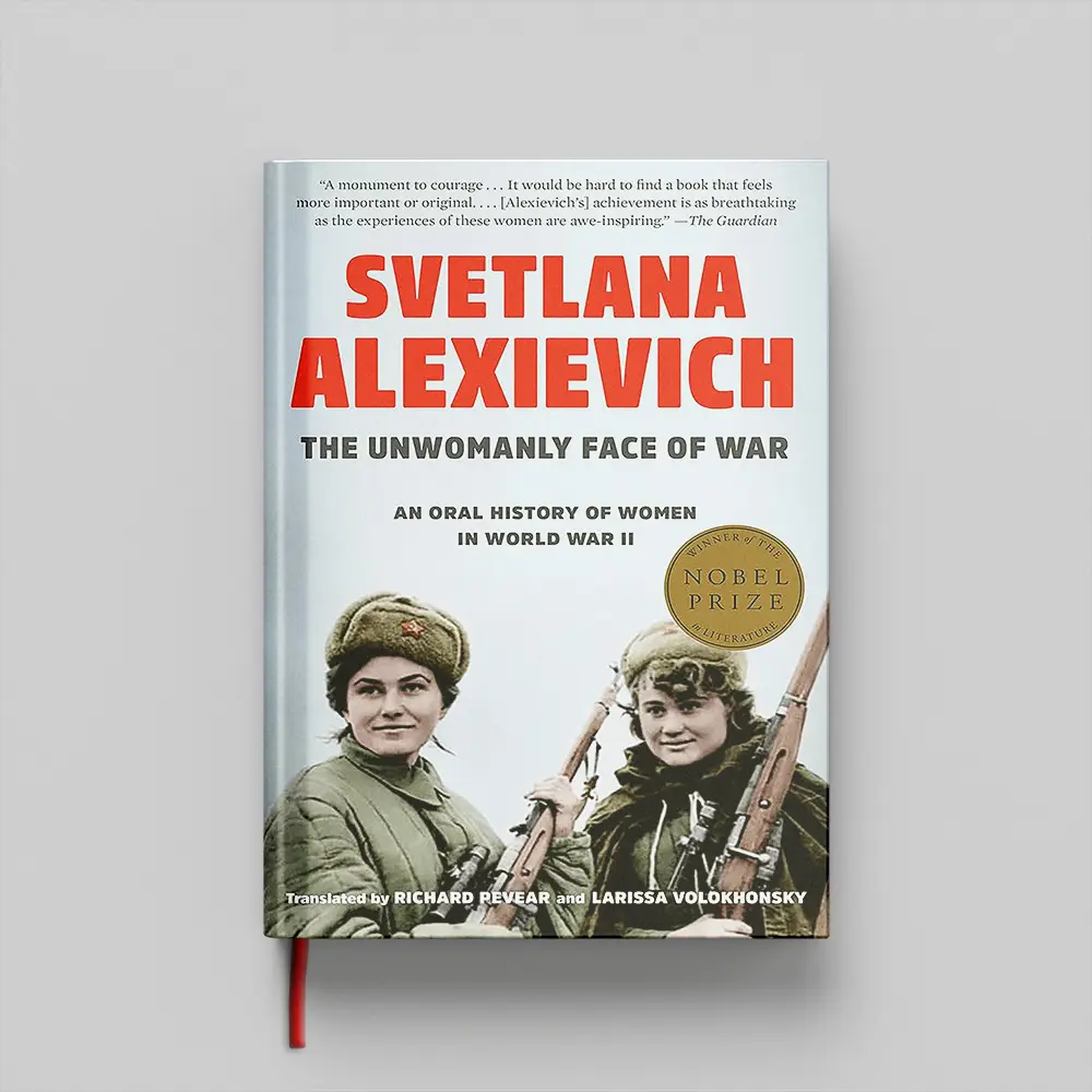 The Unwomanly Face of War copy کتاب The Unwomanly Face of War جلد سخت (HARDCOVER)