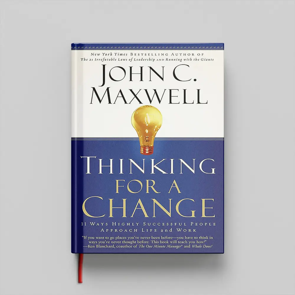 کتاب Thinking for a Change جلد سخت (HARDCOVER)