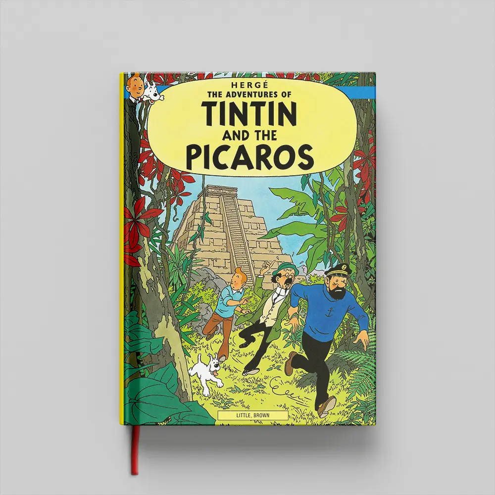Tintin And The Picaros copy کتاب Tintin And The Picaros جلد سخت (HARDCOVER)