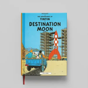 کتاب Tintin Destination Moon جلد سخت (HARDCOVER)