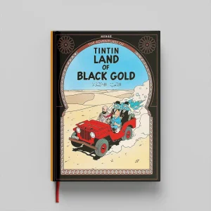 کتاب Tintin Land of Black Gold جلد سخت (HARDCOVER)
