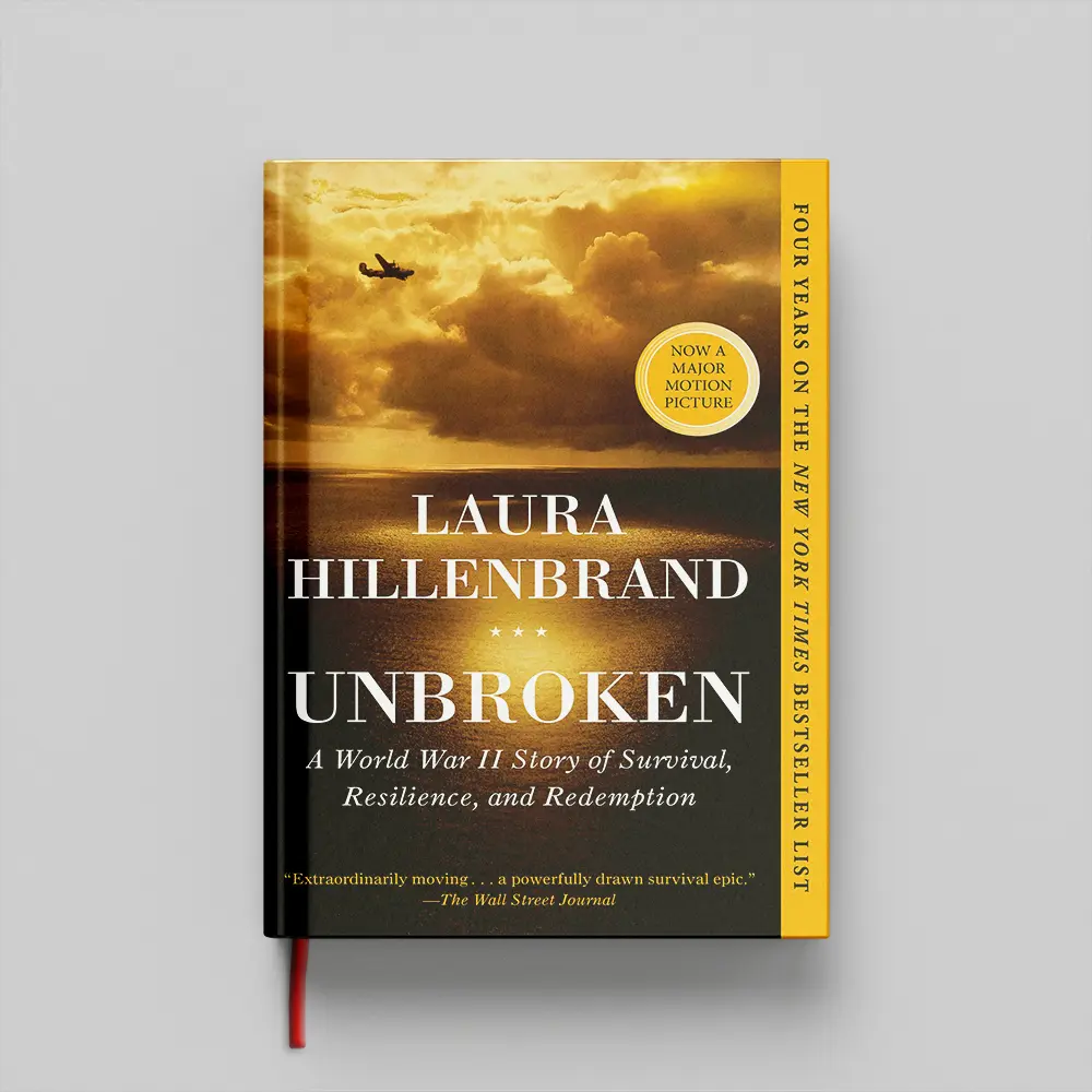 Unbroken copy کتاب Unbroken جلد سخت (HARDCOVER)