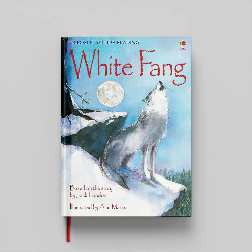 White Fang copy کتاب White Fang جلد سخت (HARDCOVER)